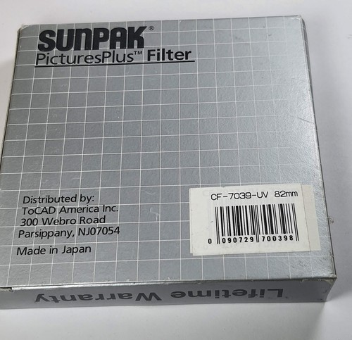 82mm Genuine UV Glass Lens Protector Filter Japan Safety 82 mm Protection E82 - Picture 4 of 5