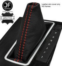 ROT NAHT LEDER AUTOMATISCH SCHALTMANSCHETTE SCHALTSACK F?R OPEL ASTRA H 05-10