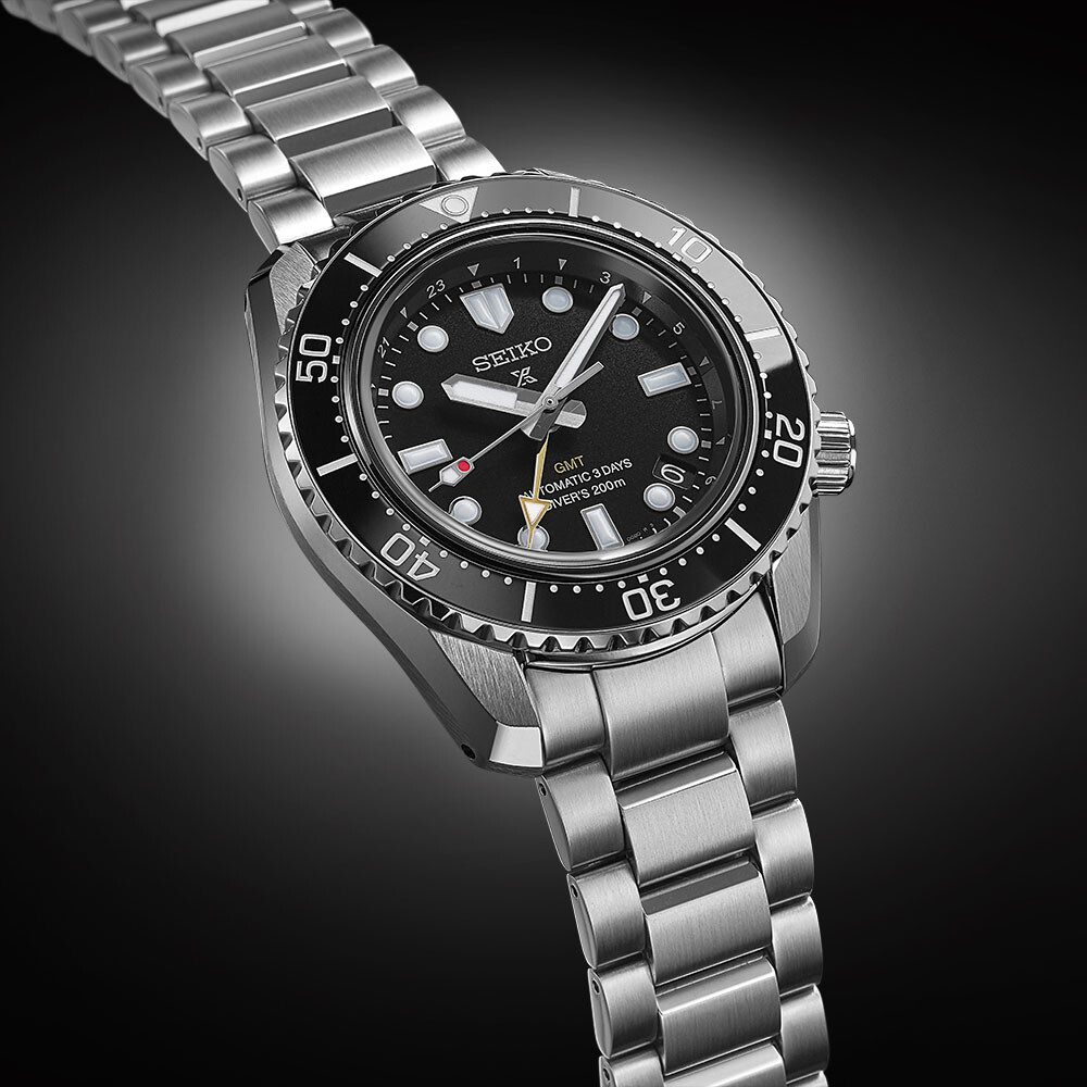 SEIKO GMT 自動巻き腕時計 200m防水　SBEJ011 SEIKO＜SBEJ011＞1968メカニカルGMTダイバーズウォッチ現代