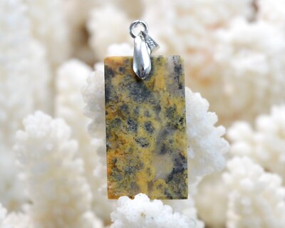 Pendentif En Grenat Spessartine 25 Carats - Pierre Naturelle, Neuf Avec étiquettes, Italie