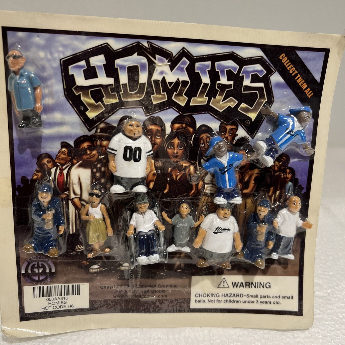 HOMIE MEMORIES 限定版003/300 homies series 3 rare pack of 11 collectible mini figures 2000