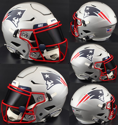 NEW ENGLAND PATRIOTS NFL Riddell SPEEDFLEX Authentic Gameday Football Helmet