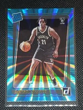 2020-21 Donruss Basketball DAY'RON SHARPE RC #215 HOLO TEAL LASER RATED ROOKIE