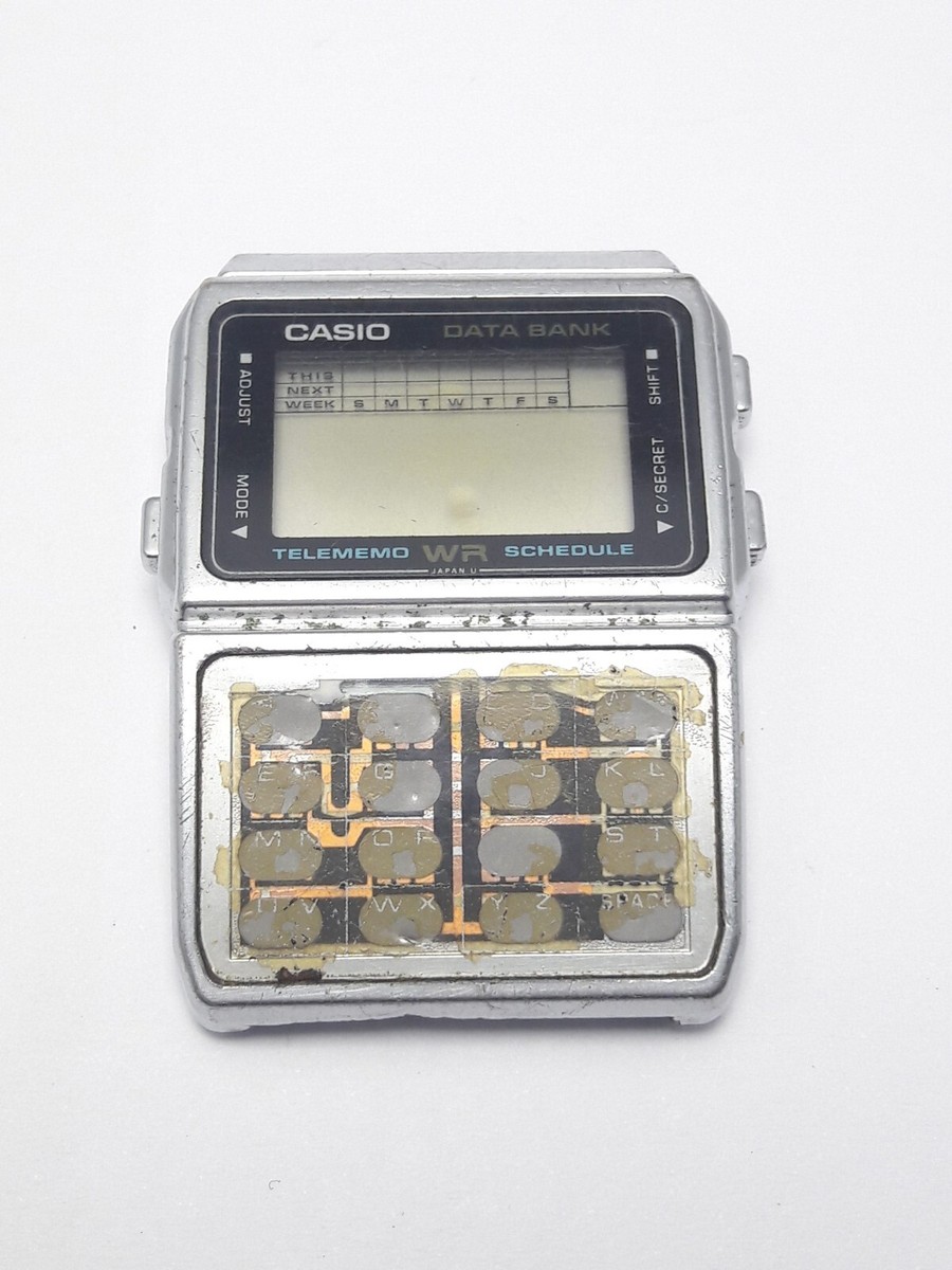 カシオ データバンク　DBC-610 Casio Data Bank DBC-610 Digital Vintage Men's Watch For