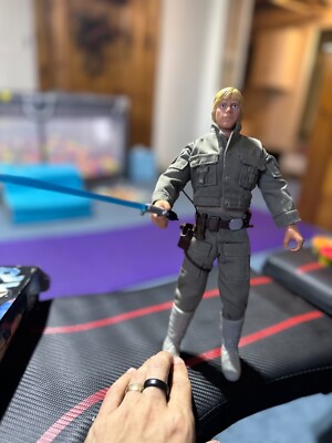 Kenner Star Wars Collector Series 12 Luke Skywalker Doll In Bespin Fatigues...