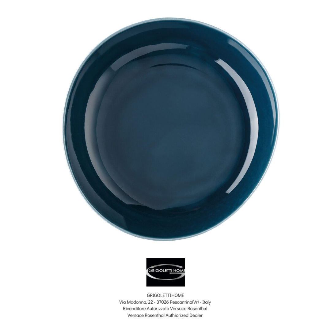 Rosenthal - Junto Ocean Blue - Soup Plates 22 Cm - Authorized Retailer