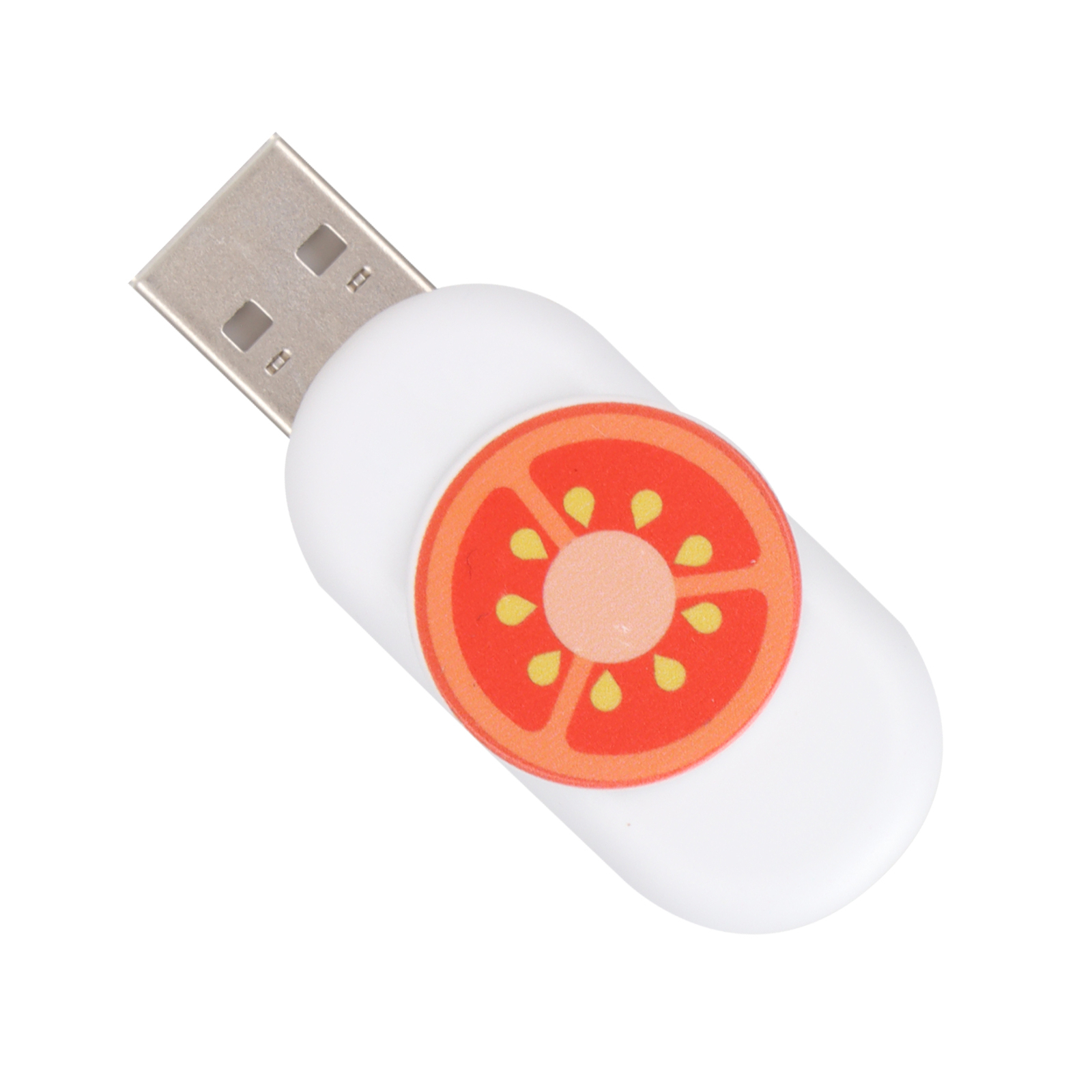 Cartoon U Disk Tomato Appearance Knob Style Mini Portable Flash Drive Memory ❥