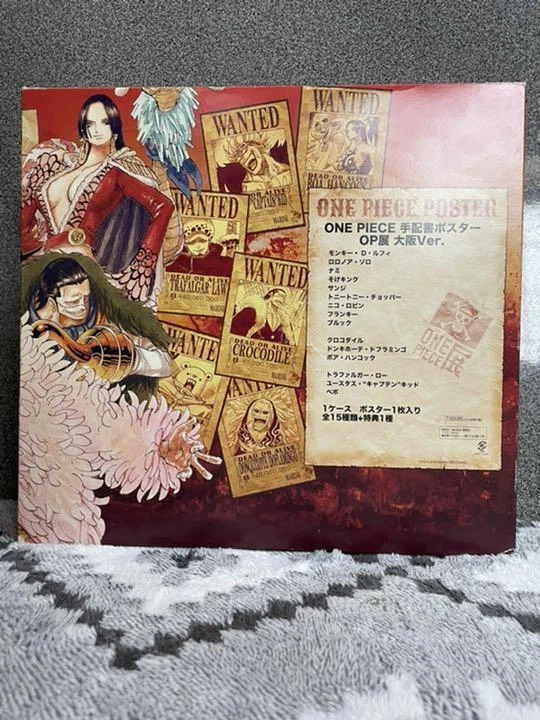 One Piece Wanted Book Poster Op Exhibition Osaka Ver. | eBay
