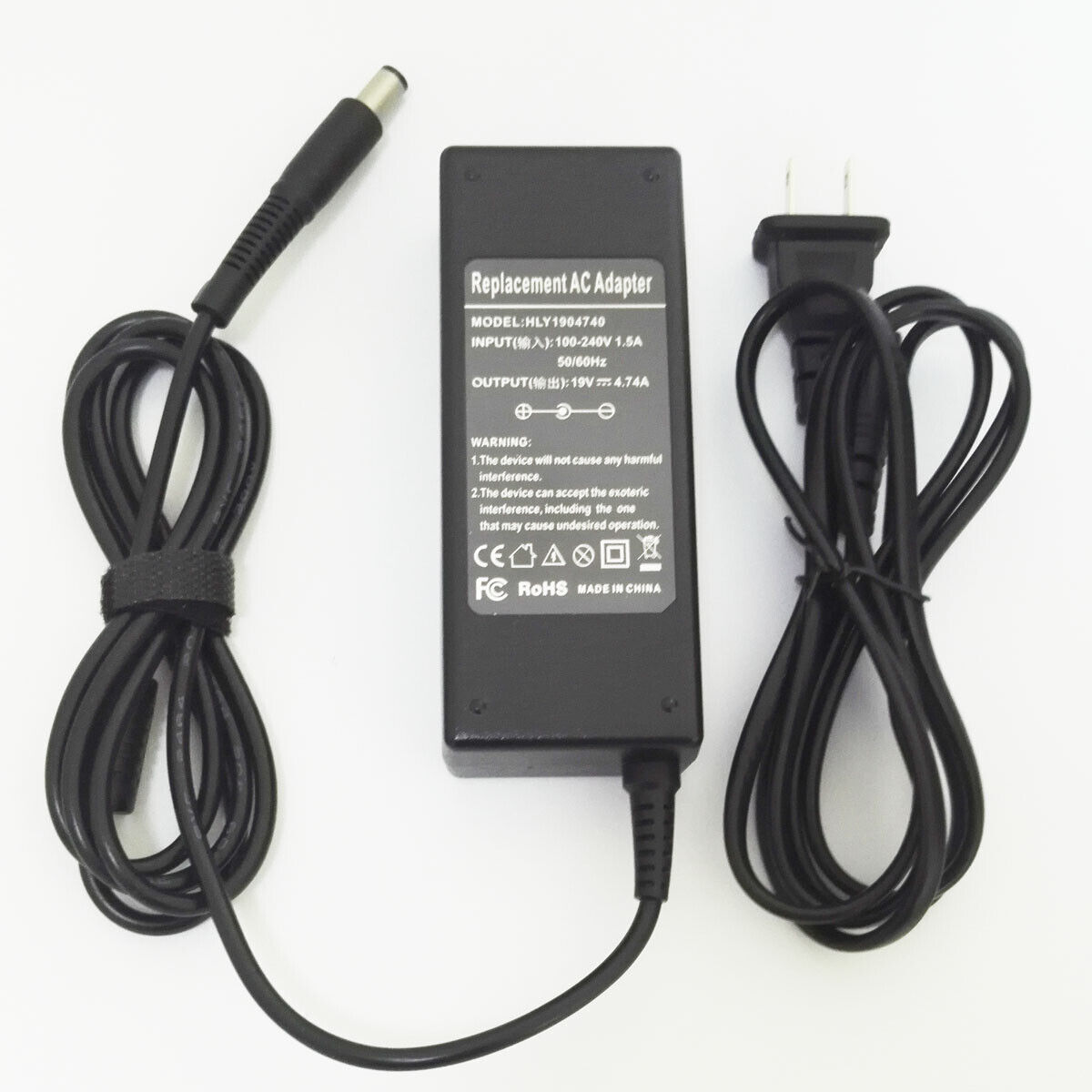 Chargeur HP 608428-004 519330-004 609940-001 Adaptateur 90W + Câble