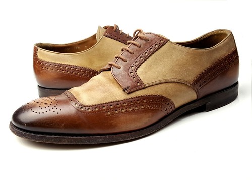Tone Dress Shoes Brown Tan | eBay