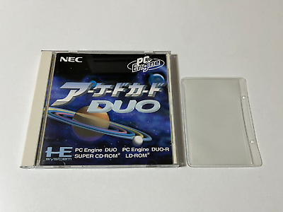 CASE & MANUAL ONLY* Arcade Card Duo NEC PC Engine Japan CASE & MANUAL ONLY* Arcade Card Duo NEC PC Engine Japan