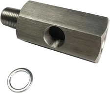 Oil Pressure Sensor Tee Adapter Turbo Supply Feed Line Gauge M16x1.5 Female to M