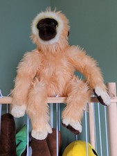 Aurora Gibbon Monkey Plush Stuffed Animal 12-14in
