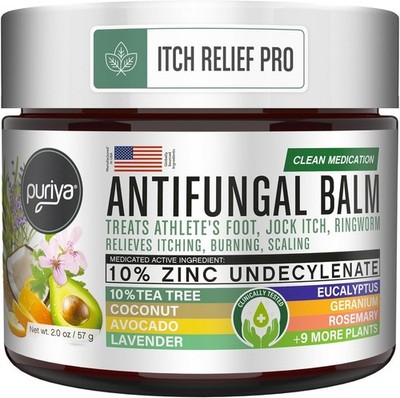 Puriya Clinically Proven Antifungal Cream for Skin Fungus, Extra-Strength Athle