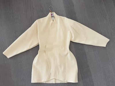 HELSA Lettie Knit Blazer Dress in Butter Yellow Size M
