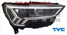 TYC 20-17930-06-2 Hauptscheinwerfer links Scheinwerfer Frontscheinwerfer 