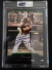 2005 Bowman Sterling Buyback Autograph /82 - Jeremy Reed #BDP16