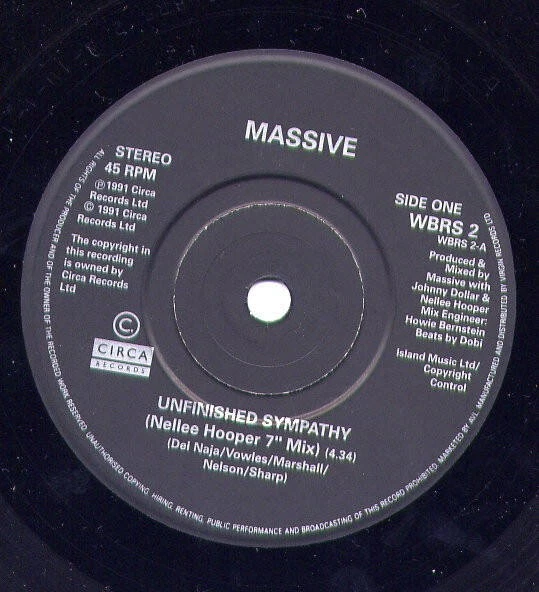 Massive Attack - Unfinished Sympathy (VINYL) Foto 3 de 4