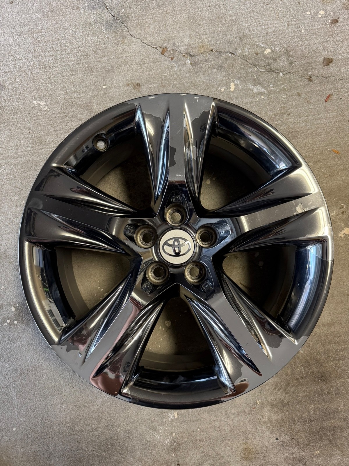 Toyota Dark Chrome Highlander OEM Wheel 19” 2017-2019 Rim Original ...