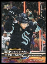 Jani Nyman 2025-26 Upper Deck UD Canvas #C-101 Rookie Seattle Kraken