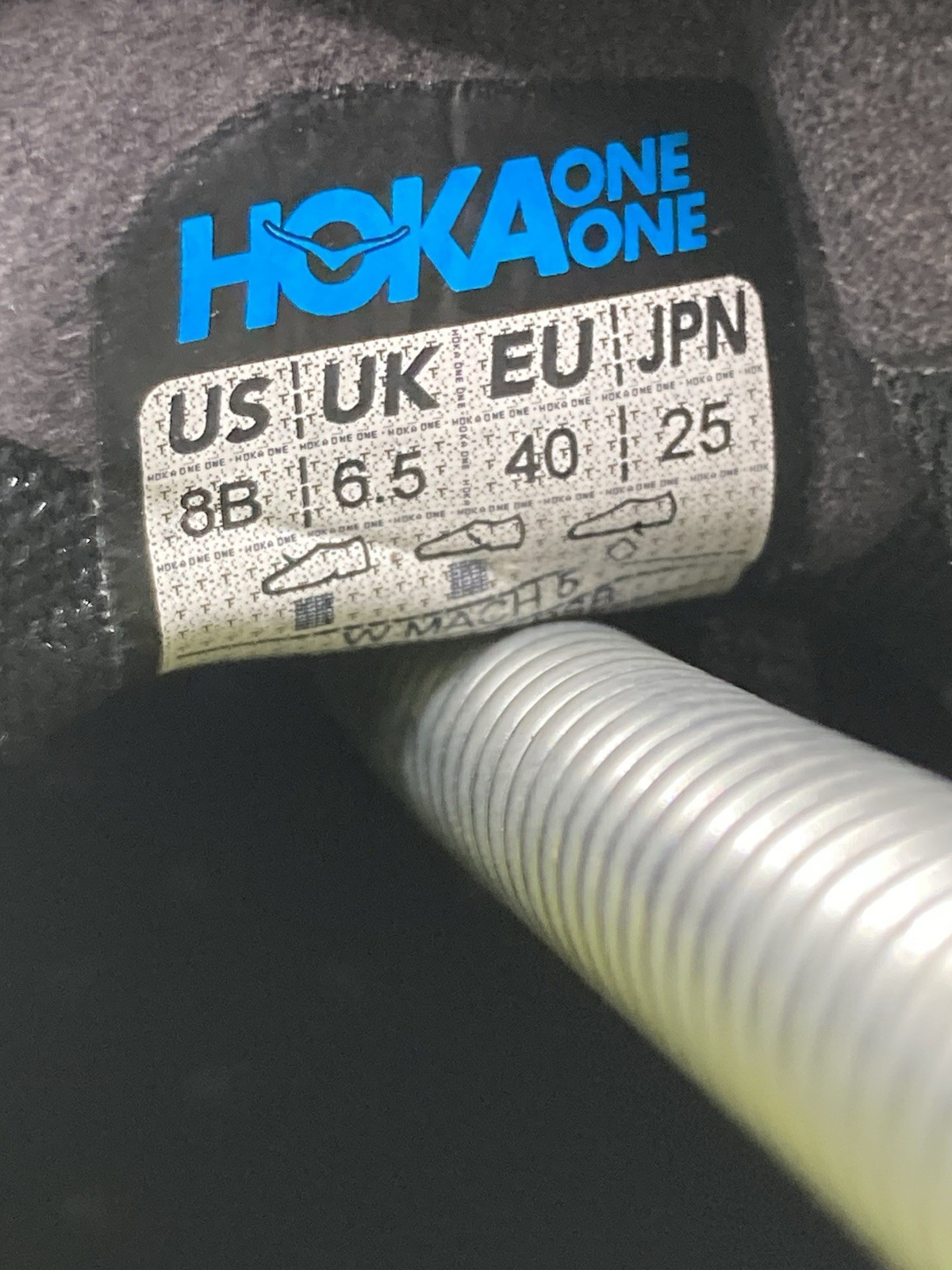 Hoka One One Mach 5 Shoes Womens 8B Yellow Blue Running Sneakers PROFLY Athletic thumbnail 11