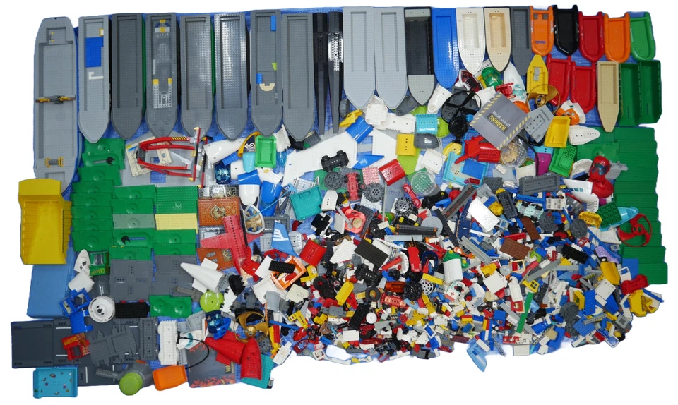 LEGO® 14,2 Kg Teile Konvolut - diverse Teile bunt gemischt viele Farben B-WARE - Bild 1 von 4