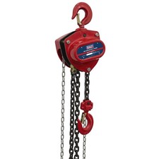 Image of CB2000 Sealey Chain Block 2tonne 3mtr Chain Blocks Lifting Tackle