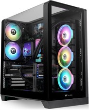 Thermaltake View 390 TG; Mid Tower; 2x120mm CT PWM Fans Included; 360mm Radiator