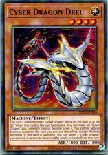 Cyber Dragon Drei SDCS-EN005 Yu-Gi-Oh! Unlimited Light Play