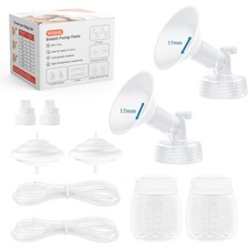 Breast Pump Parts Compatible with Spectra Replacement Pump Parts 17mm Flange,...