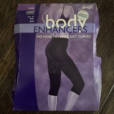 Hanes CAPRI Light Control Body Enhancers SZ EF 4'11"-5'6" 140-190lbs NUDE 80 90s