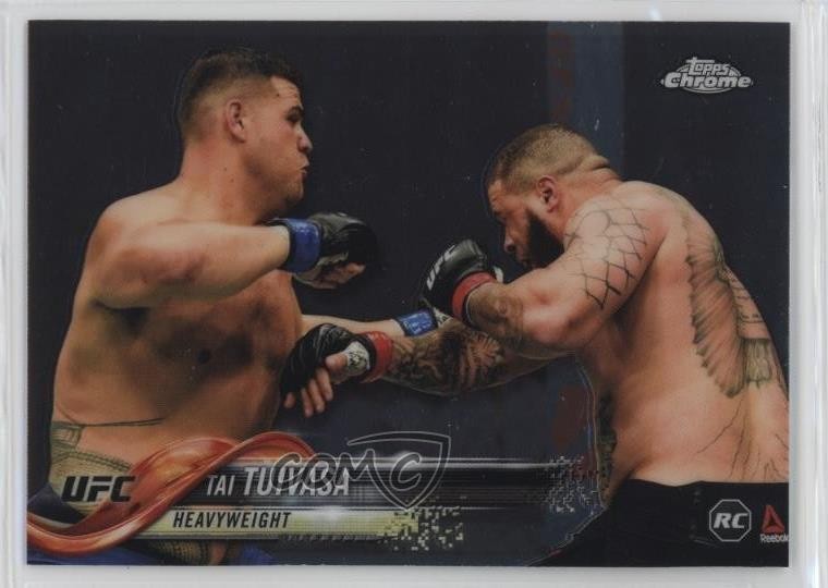 2018 Topps Chrome UFC Tai Tuivasa #73 1k2s