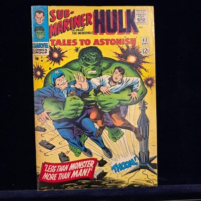 Tales to Astonish #83 (1966) VG+ 4.5 Hulk & Sub-Mariner Silver Age Marvel