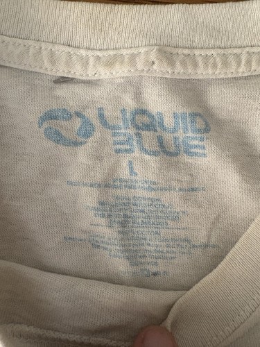 Liquid Blue Jimi Hendrix “I Kiss the Sky” Graphic T-Shirt Size L - Picture 4 of 4