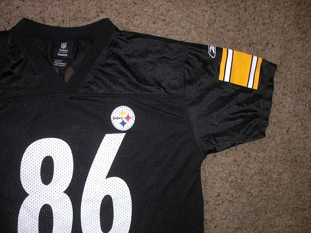 Camiseta de fútbol americano juvenil XL de los Pittsburgh Steelers HINES WARD Reebok Foto 2 de 3