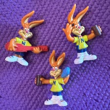 Vintage Nestle Nesquik Bunny PVC Figure Lot S...