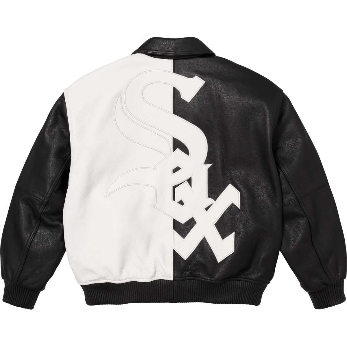 Supreme Chicago White Sox Leather Varsity Jacket 2colors FW25 | eBay