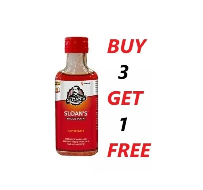 Sloan’s Liniment 71ml – Gelenkschmerzlinderung | KAUFEN SIE 3 ERHALTEN SIE 1 ...
