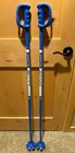 Scott blue white 48 in 125 cm vintage Ski Poles blue Pistol Grips