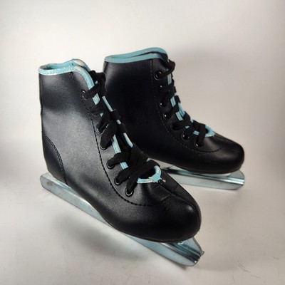 AMERICAN ATHLETIC SHOE Kids Skates Size 12 Black Double Blade Safety