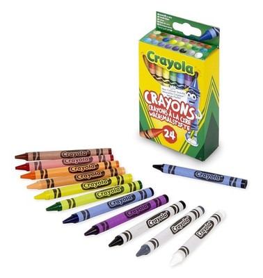 Crayola Wachs Farbstifte verschiedene Farben für alle Kinder Bastelsets