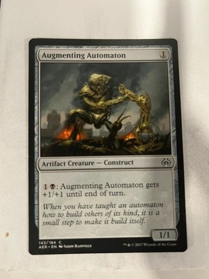 Augmenting Automaton - Aether Revolt - Magic the Gathering MTG Nice!