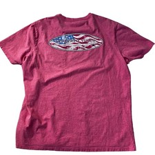 Vineyard Vines Men's LG American Flag Surf Board Graphic T-shirt