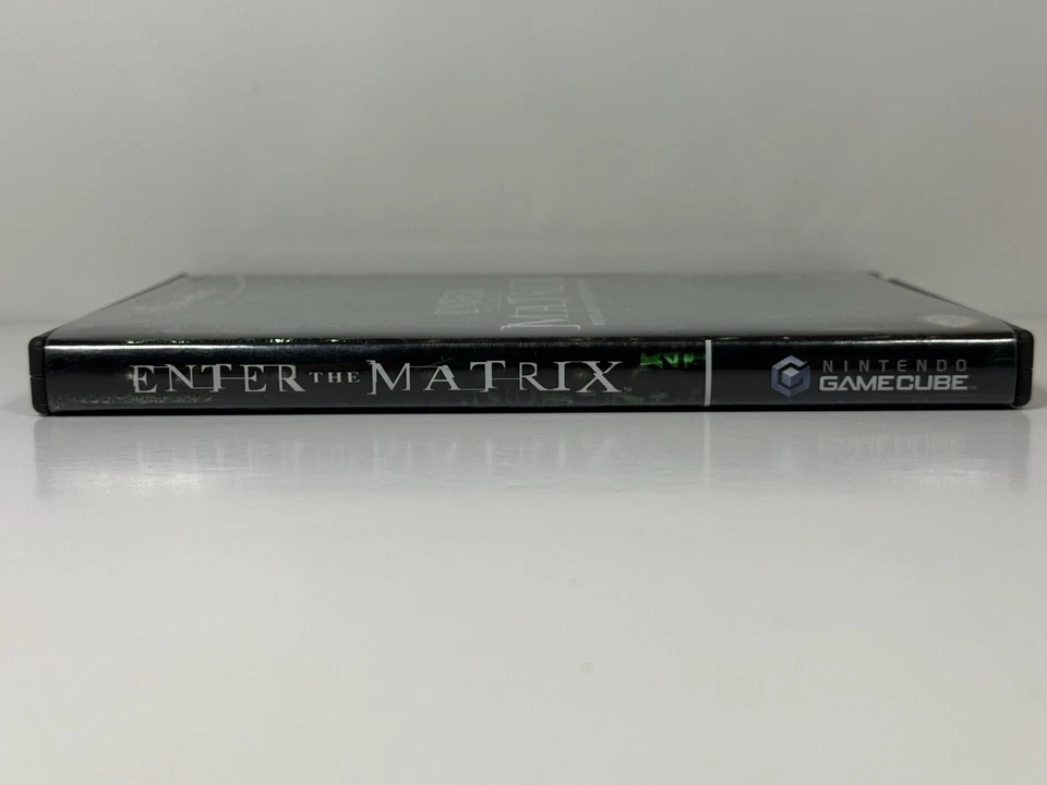Enter the Matrix (Nintendo GameCube, 2003) Manual, Case & Disc 2 Only NO DISC 1 - Image 3 of 4