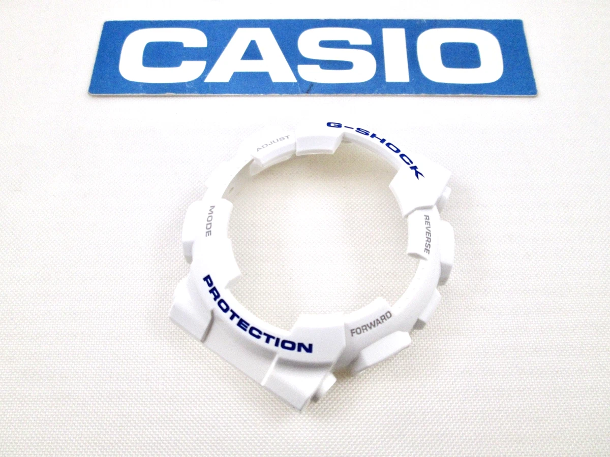 Bezel Originale Per Casio G-Shock G-8000-8V &ndash; Ricambio Vintage &ndash; Colore Grigio &ndash; Resina Giappone