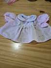 Vintage Cabbage Patch Kid 1980s coleco pink stripe tuxedo top of dress only