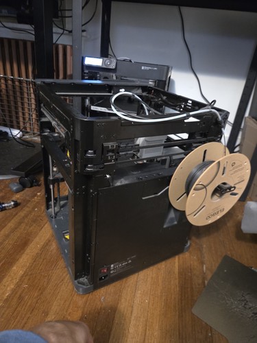 Two Bambu Lab P1P 3D Printer Slightly Used, , High temp flat bed