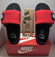 Nike Mens Offcourt Adjust Slide University Red-White-Black DQ9624-600