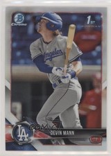 2018 Bowman Draft Chrome Refractor Devin Mann #BDC-15 tb0
