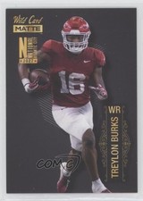 2022 Wild Card MATTE National Convention Football Treylon Burks Rookie RC 0a7. rookie card picture